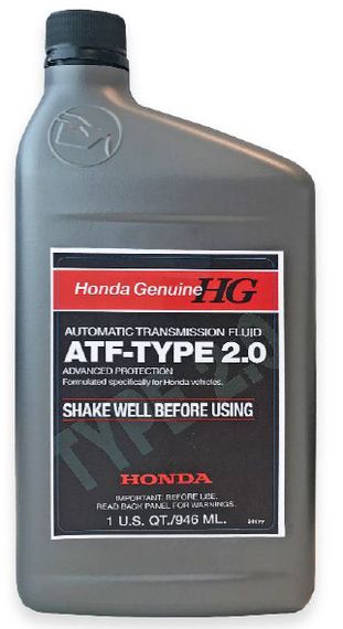 Трансмісійна олива Honda ATF-TYPE 2.0 1л.