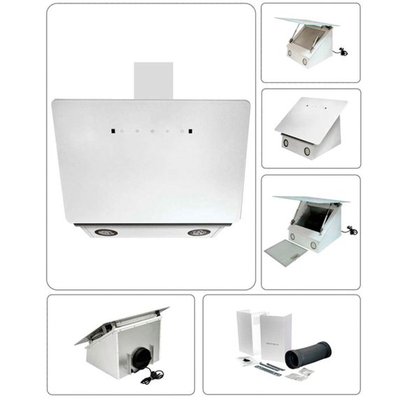 Витяжка Grunhelm GVN 220 W | Зображення 1