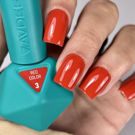 Гель-лак Victoria Avdeeva Red Color 03 (красный) 12 мл HEMA & TPO FREE