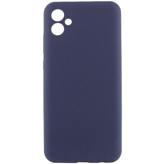Чехол Silicone Cover Lakshmi Full Camera (AAA) для Samsung Galaxy A04e Темно-синий / Midnight blue