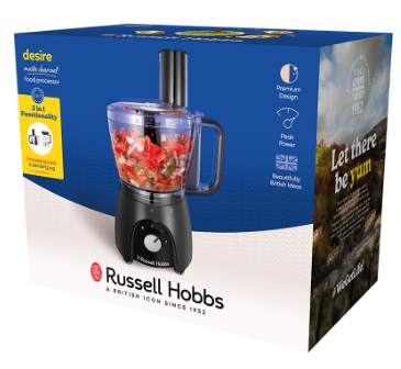 Кухонний комбайн Russell Hobbs 27111-56 Matte Charcoal Food Processor | Зображення 6