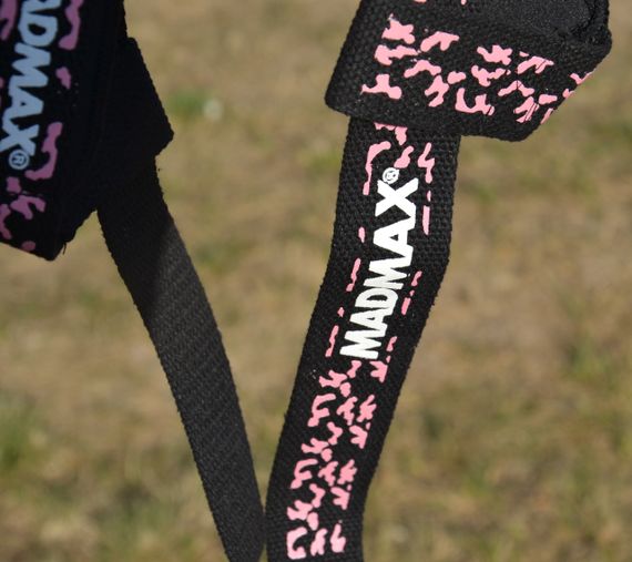 Лямки для тяги Мадмакс Camo Power Wrist Straps Camo/Pink | Зображення 9
