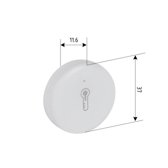Thermo Alliance ZigBee Беспроводной датчик внешней температуры и влажности ZB-XTH | Зображення 1