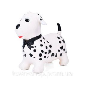 Детская игрушка-прыгун "Щеночек" MS 4160(White) резина, до 20 кг