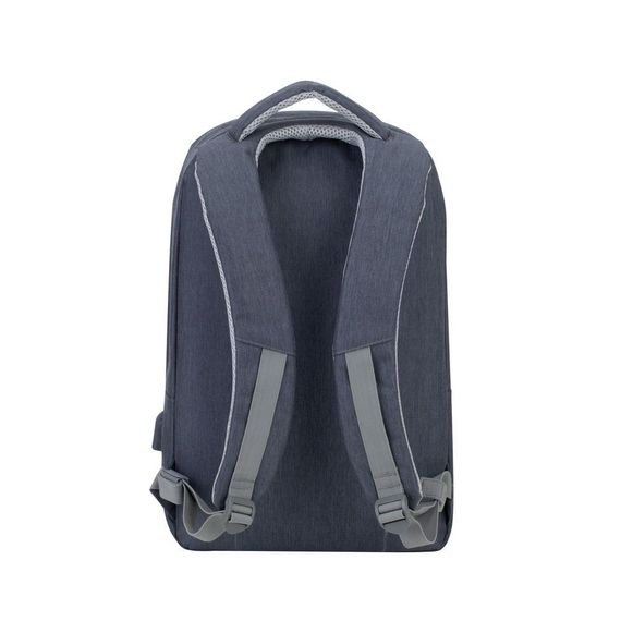 Рюкзак городской Rivacase 7562 Dark Grey 12х30.5х46 см темно-серый | Зображення 5