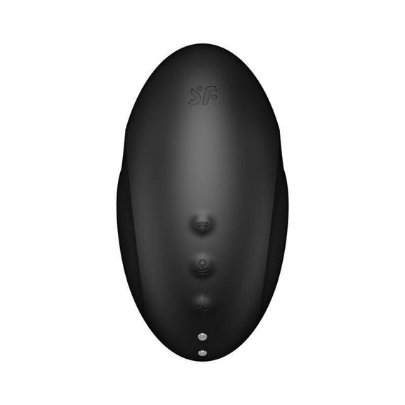 Вакуумний стимулятор Satisfyer Vulva Lover 3, Чорний — стильна еротика для точкового задоволення | Зображення 2