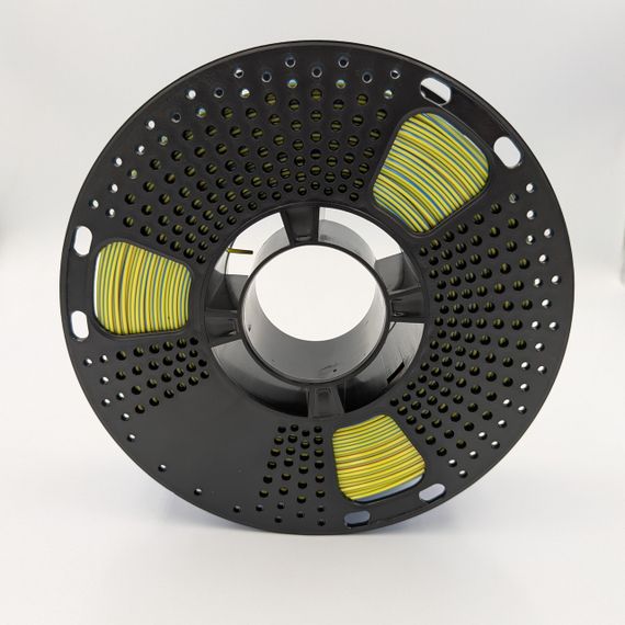 PLA+ пластик MT Filament для 3D-принтера 1.75 мм 1 кг Красный-жёлтый-синий (3DMT-PLA+1.75-01-RYB) | Зображення 2