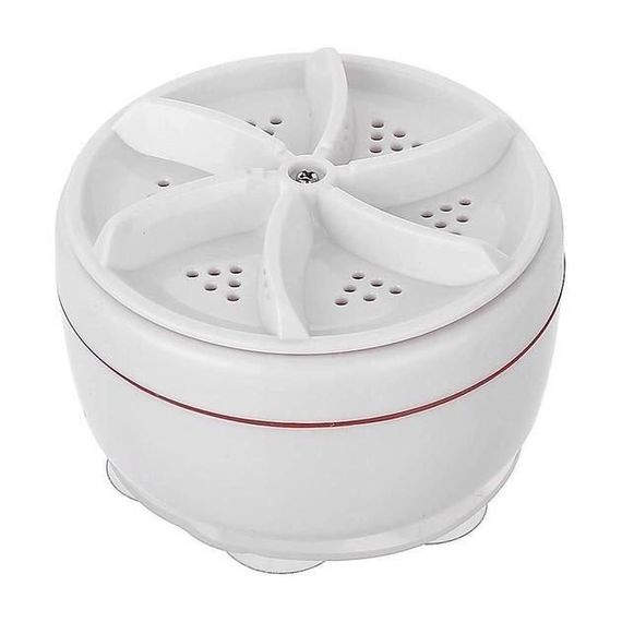 Портативная ультразвуковая стиральная машина мини машинка для стирки белья usb | Зображення 8