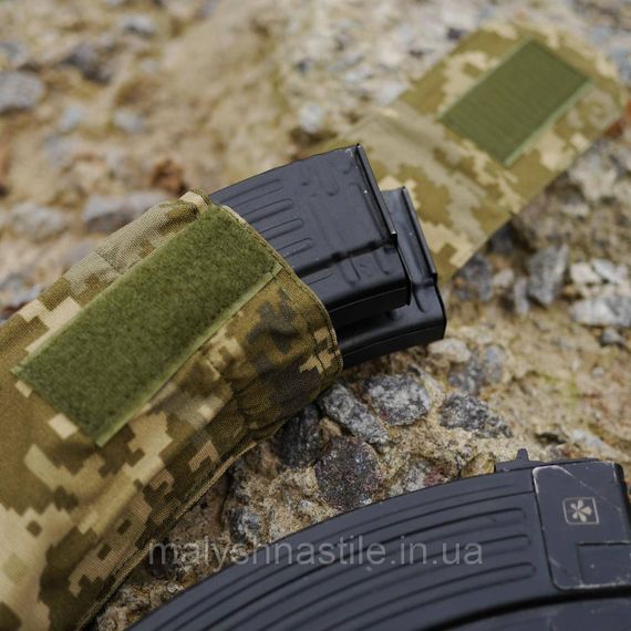 Тактичний підсумок під 2 магазина KIBORG GU Double Mag Pouch Pixel | Зображення 9