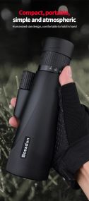 Монокуляр Bossdun 10-30x50 Zoom HD — потужне наближення, нічне бачення, штатив + тримач для телефону | туристичний, військовий