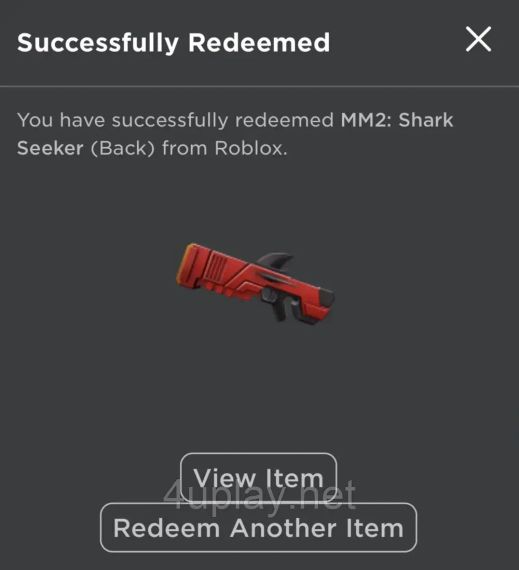 Бластер Нерф Роблокс ММ2 Оригінал Nerf Roblox MM2 Shark Seeker (F2488) еко-пакування | Зображення 6