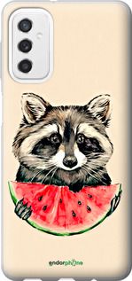 Чохол на Samsung Galaxy M52 M526B Єнотик з кавуном "4605u-2490-2448"