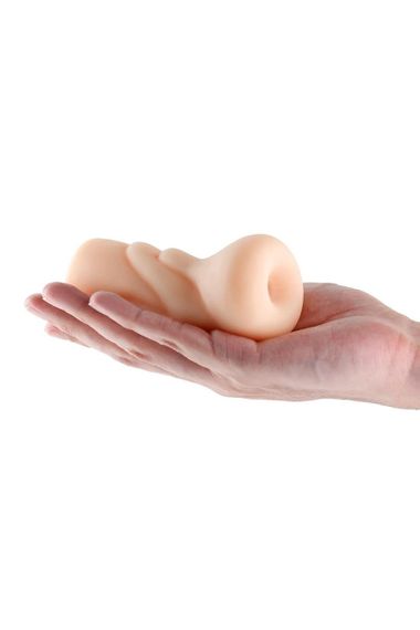 Мастурбатор анус NS Novelties Barely Legal Jennifer бежевий, 11 см Sex Aura | Зображення 2