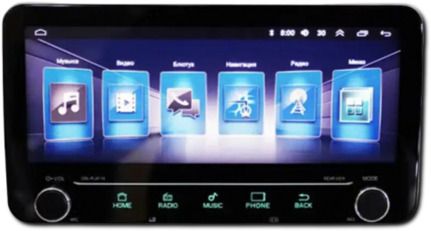 Автомагнітола XPRO з 10.1 сенсорним екраном, Android 10.1, 16 ГБ пам'яті, модель Pi-208 (42112-Pi-208_4158) | Зображення 1