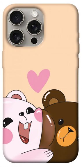 Чохол з картинкою Ведмежата для Apple iPhone 15 Pro Max (6.7")