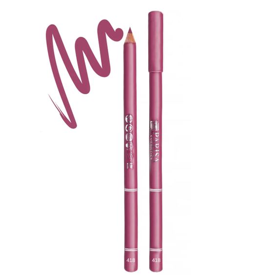 Карандаш для губ Parisa Cosmetics 418 Темно-розовый