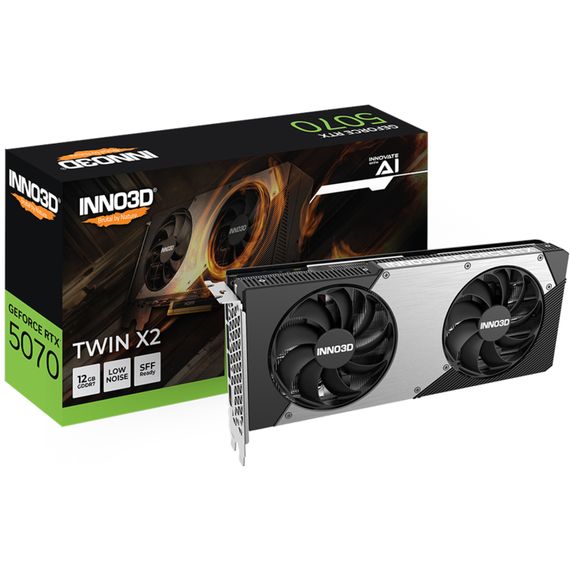 GeForce RTX5070 Inno3D TWIN X2, 12GB GDDR7, 192bit, PCI Express 5.0 | Зображення 9