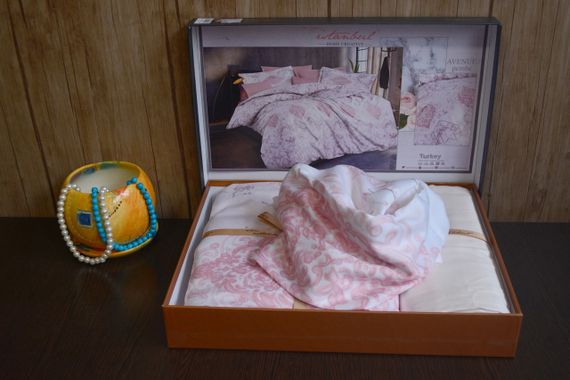 Постельное белье Istanbul 200×220 Satin  Avenue-Pembe | Зображення 7