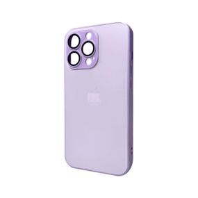 Чохол для смартфона AG Glass Matt Frame Color Logo for Apple iPhone 11 Pro Max Light Purple