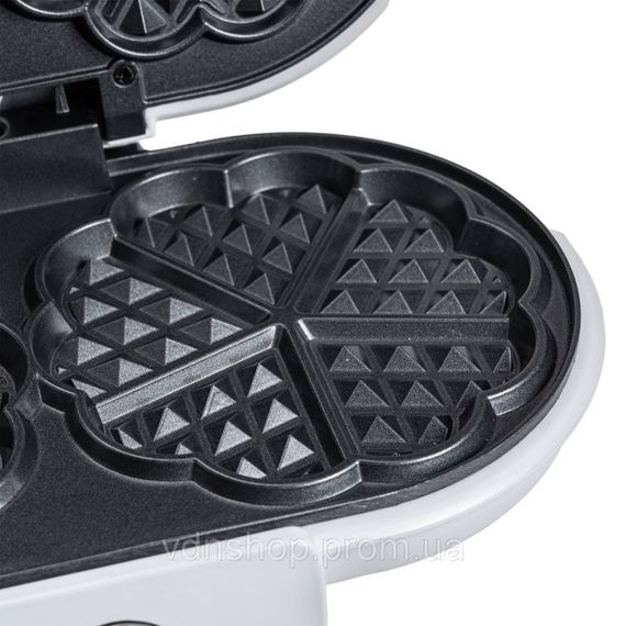 Вафельница Sokany для бельгийских вафель 1200 Вт универсальная электровафельница KJ-510 | Зображення 6