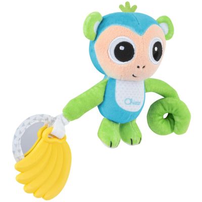 Игрушка на коляску Chicco Обезьяна погремушка мягкая (8058664164875) (11568.00) | Зображення 1