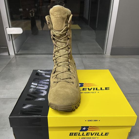 Берці зимові Belleville KHYBER TR550WPINS, розмір 9/42, колір Койот, теплі, стандарт армії США | Зображення 7