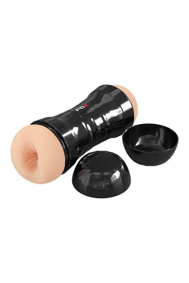 Мастурбатор вагіна та анус Pipedream PDX Extreme в колбі, 21 см Sex Aura | Зображення 3