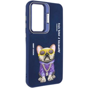 TPU+PC чехол Friends для Xiaomi Redmi 13C / Poco C65 Blue Dog