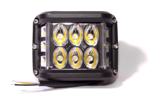 Светодиодная фара AllLight FG42-36W 12 chips 9-30V  нижний крепёж | Зображення 1