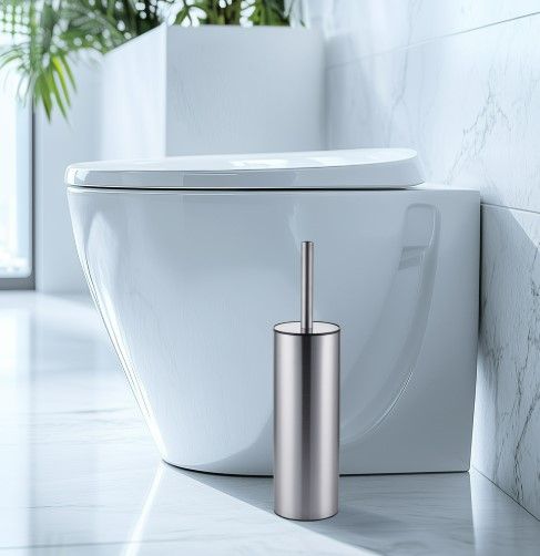 Йоржик для унітазу Mixxus Premium Ellipse-TB0201 SS Color підлоговий, нержавійка (MI7067) | Зображення 2