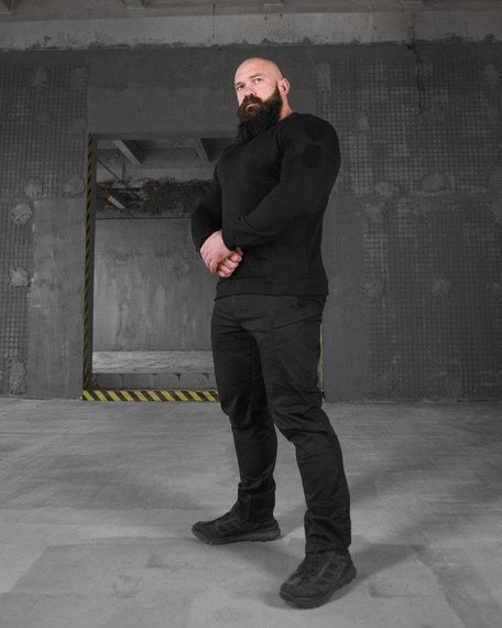 Весенний комплект полиция black ВТ5047 | Зображення 1