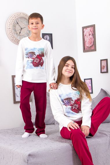 Піжама дитяча "Family look" Носи своє 104 Червоний (p-8890-92454) | Зображення 2