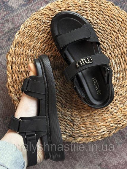 Женские сандали  Míu black 4 ДЛ7290 | Зображення 7
