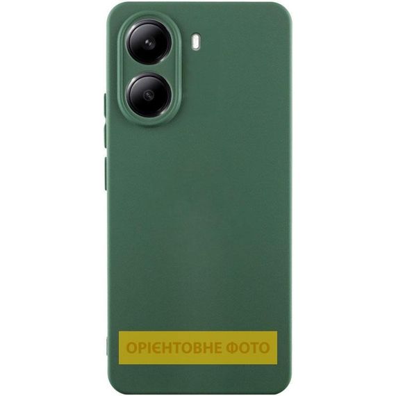 Чохол Silicone Cover Ummi Lakshmi Full Camera (AA) для Motorola Edge 60 Pro Зелений / Dark green