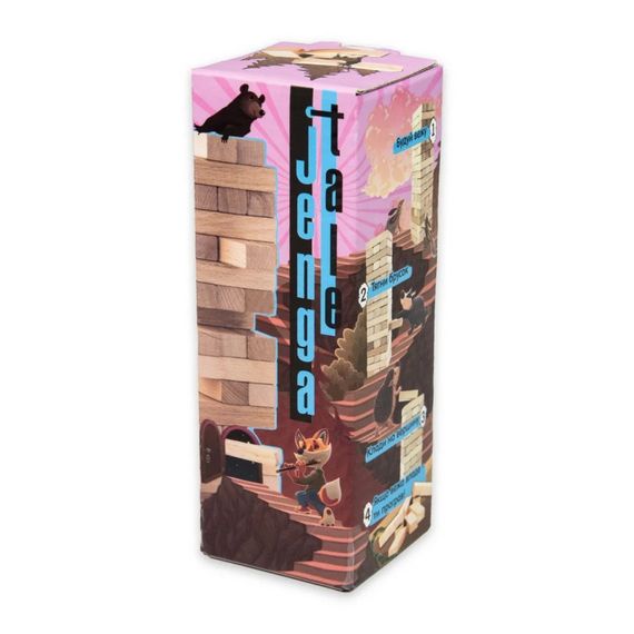 Настольная игра "Jenga Tale" 30966, 48 брусков, на украинском языке | Зображення 1