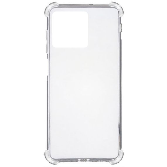 TPU чохол GETMAN Ease logo посилені кути для ZTE Blade V50 Vita Безбарвний (прозорий)