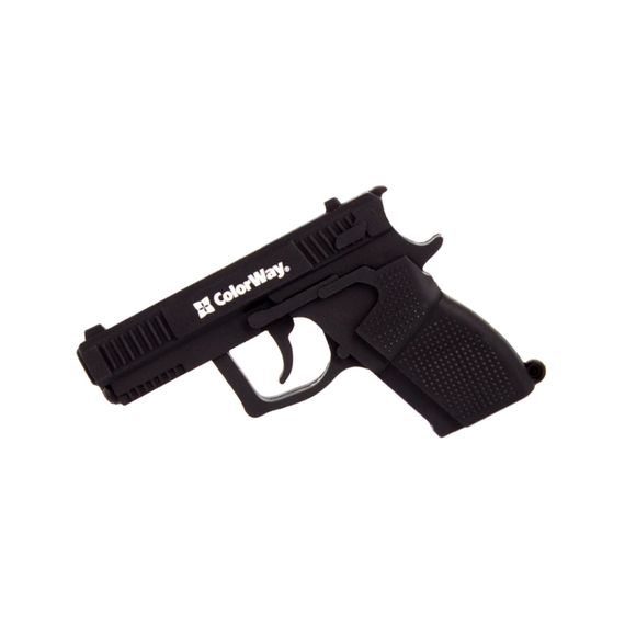 USB флеш накопичувач ColorWay Pistol 32 GB 3.0 Black (CW-USBPL32)
