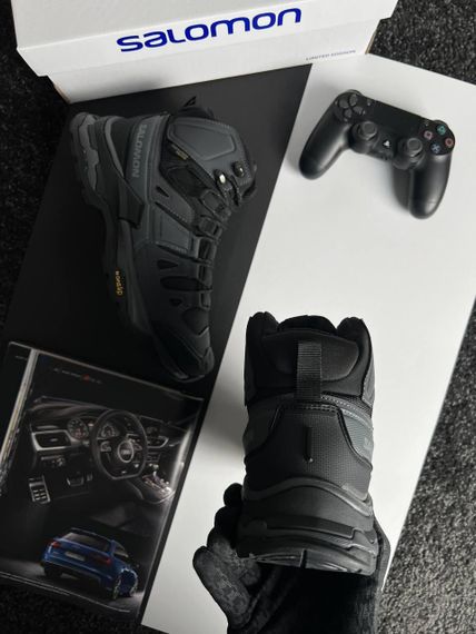 Мужские зимние кроссовки  Salomon Quest 4 GTX Grey Black  Fur , Вьетнам 46 29- 29.5 см | Зображення 5