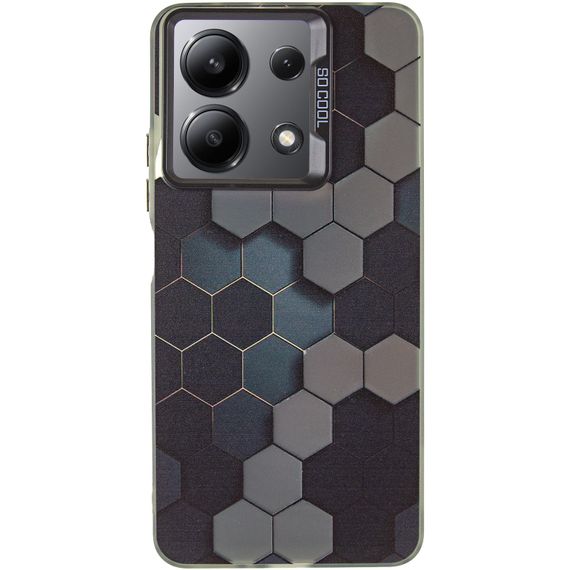 Чохол TPU+PC So Cool для Xiaomi Redmi Note 13 5G Honeycomb | Зображення 1