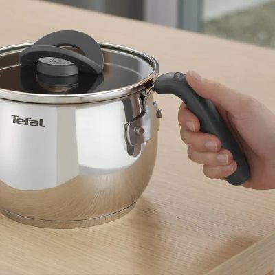 Кастрюля Tefal Opti Space,2.5л, (мультикаструля) нержавіюча сталь, бакеліт (G7371795) | Зображення 2