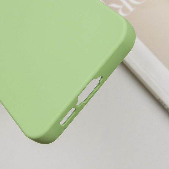 Чохол TPU GETMAN Liquid Silk Full Camera для Samsung Galaxy S23 FE Зелений / Pistachio | Зображення 5