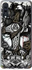 Чехол на Samsung Galaxy A70 2019 A705F Тату Викинг из пластика FCh_015953