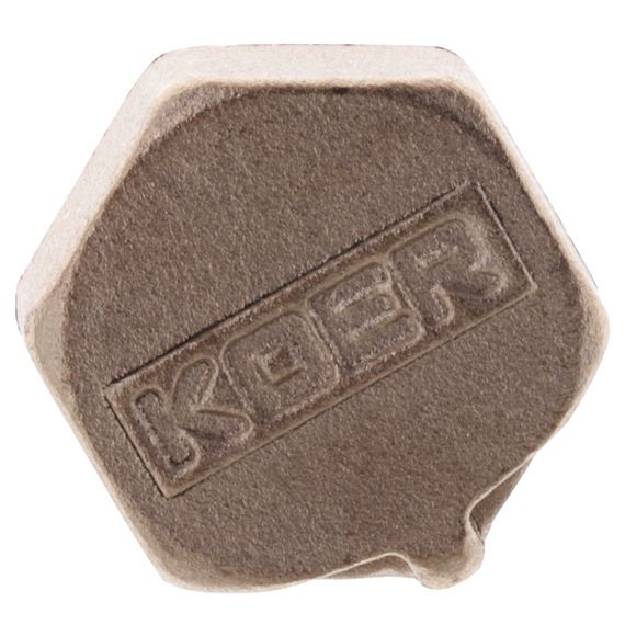 Заглушка Koer KF.P06F.WN - 1/2'' В (без нікелю) (KR3022) | Зображення 1