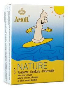 Презервативи - Amor Nature, 3 шт.