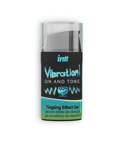 Рідкий вібратор Intt Vibration Gin Tonic (15 мл) (м'яте паковання!!!)