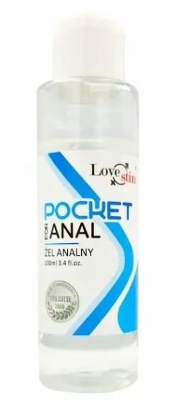 Анальний гель-лубрикант Love Stim - POCKET FOR ANAL, 100 ml Sex Aura