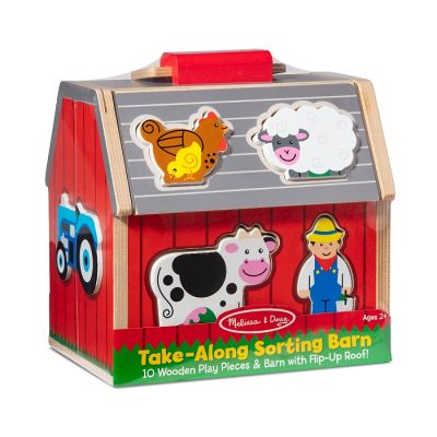 Розвиваюча іграшка Melissa&amp;Doug дерев&apos;яний сортувальний сарай (MD30149) | Зображення 2