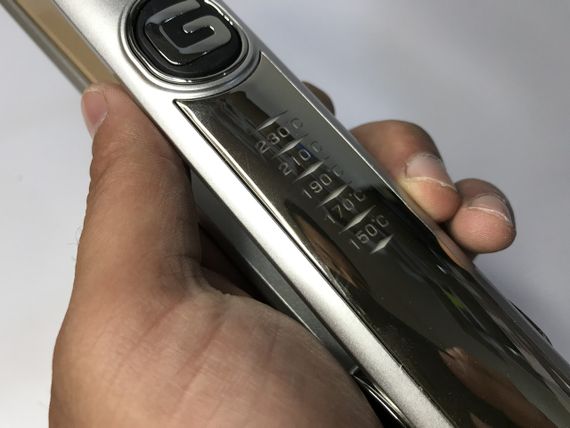 Профессиональный утюжок выпрямитель Gemei 416 для выпрямления и локонов с терморегулятором Щипцы - стайлер | Зображення 2