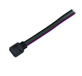 Кабель з'єднувальний з конектором для світлодіодної стрічки RGB SMD 5050 RGB 4pin Мама