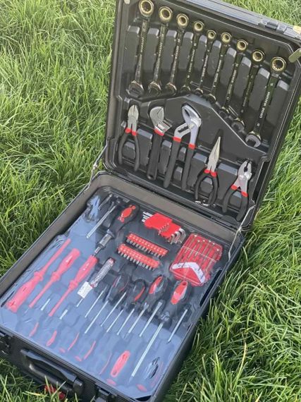 Великий Набір інструментів у валізі Rainberg 399 предметів, інструменти, набір інструментів | Зображення 4